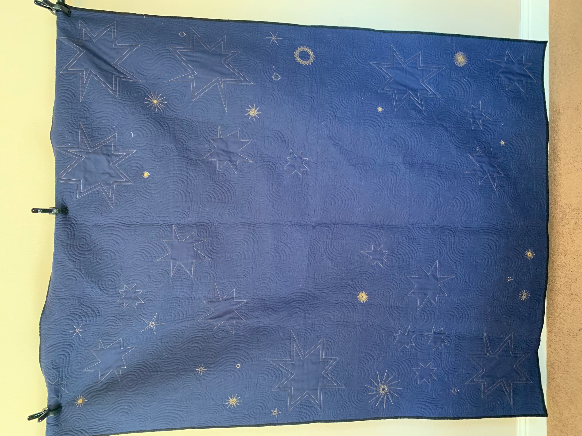 Detailed longarm work