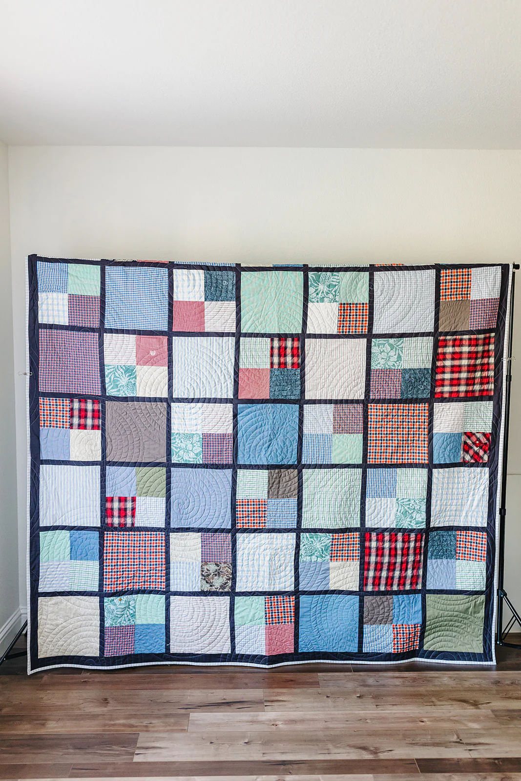 Memory quilt layout